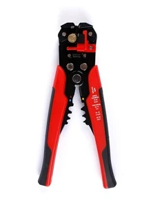 1入組碳鋼切割鉗，現代家用剝線鉗 - 紅色 - 查看 4