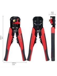 1入組碳鋼切割鉗，現代家用剝線鉗 - 紅色 - 查看 8