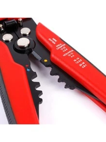 1入組碳鋼切割鉗，現代家用剝線鉗 - 紅色 - 查看 5
