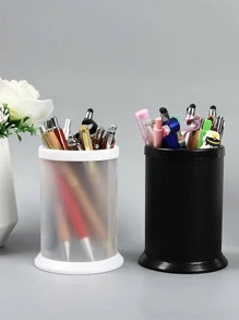 1入組素色筆筒 - 黑色 - 查看 4