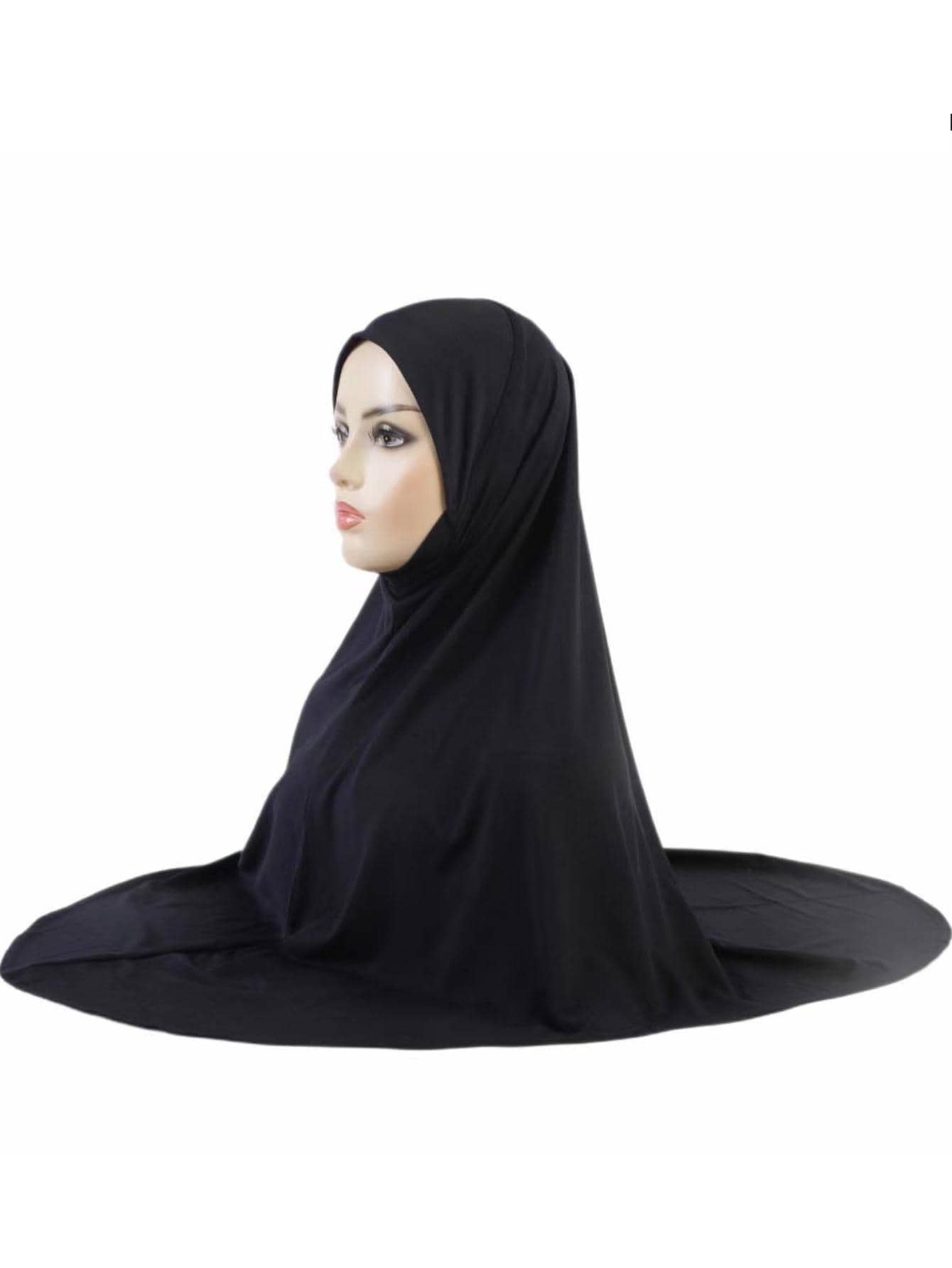 Mujer Hijab - Negro - Ver 1