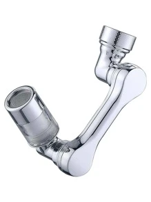 1PC ABS Mở Rộng Vòi, Modernist Mở Rộng Vòi Xoay 1080° Cho Nhà Bếp - Bạc - Xem 3