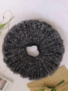 1pc Women Star Decor Fashionable Petticoat For Wedding - Grey - View 2