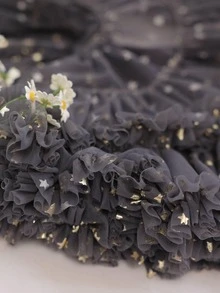 1pc Women Star Decor Fashionable Petticoat For Wedding - Grey - View 6