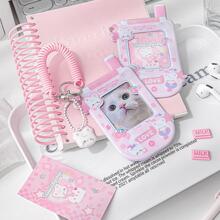 Rosyposy 1pc Cartoon Graphic Card Cover - Baby Pink - View 7