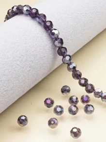 50 cái/bộ Kính Thời Trang Tự Làm Đính Hạt Dành Cho Nữ Để Làm Đồ Trang Sức Tự Làm - Màu tím  Violet - Xem 2