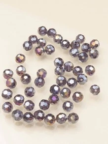50 cái/bộ Kính Thời Trang Tự Làm Đính Hạt Dành Cho Nữ Để Làm Đồ Trang Sức Tự Làm - Màu tím  Violet - Xem 1