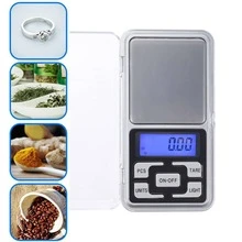 1pc ABS Electronic Scale, Daily Silver Portable Digital Scale For Kitchen - Grey - View 9