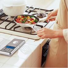 1pc ABS Electronic Scale, Daily Silver Portable Digital Scale For Kitchen - Grey - View 4