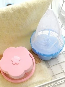 1入組花朵形狀洗衣濾袋