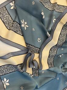 Khăn họa tiết hoa - Nhiều màu - Xem 6