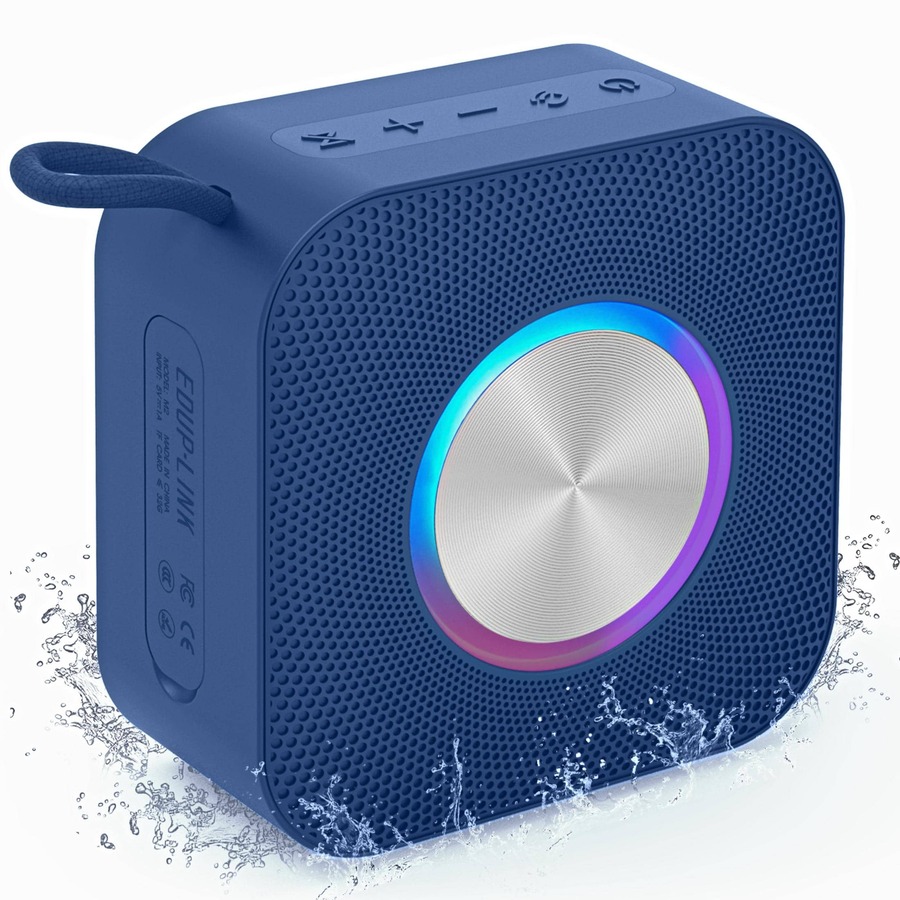 EDUPLINK Waterproof Bluetooth Speaker Portable, Small Size With Loud