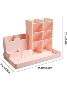 Desk Organizer Pens Markers Pencils Office Home - 白色 - 查看 4