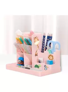 Desk Organizer Pens Markers Pencils Office Home - 白色 - 查看 1
