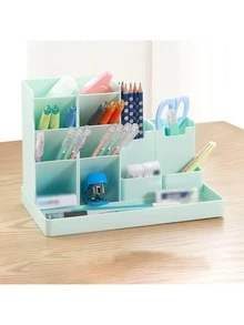 Desk Organizer Pens Markers Pencils Office Home - 白色 - 查看 6