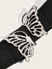 Thắt lưng khóa bướm - màu đen - Xem 3