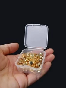 26pcs Clear Storage Box, Simple Stationery Storage Box For Home, Office - Clear - View 5