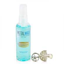 Solución Limpiadora de Plata Oro 100 ml Metal Max - Azul - Ver 2