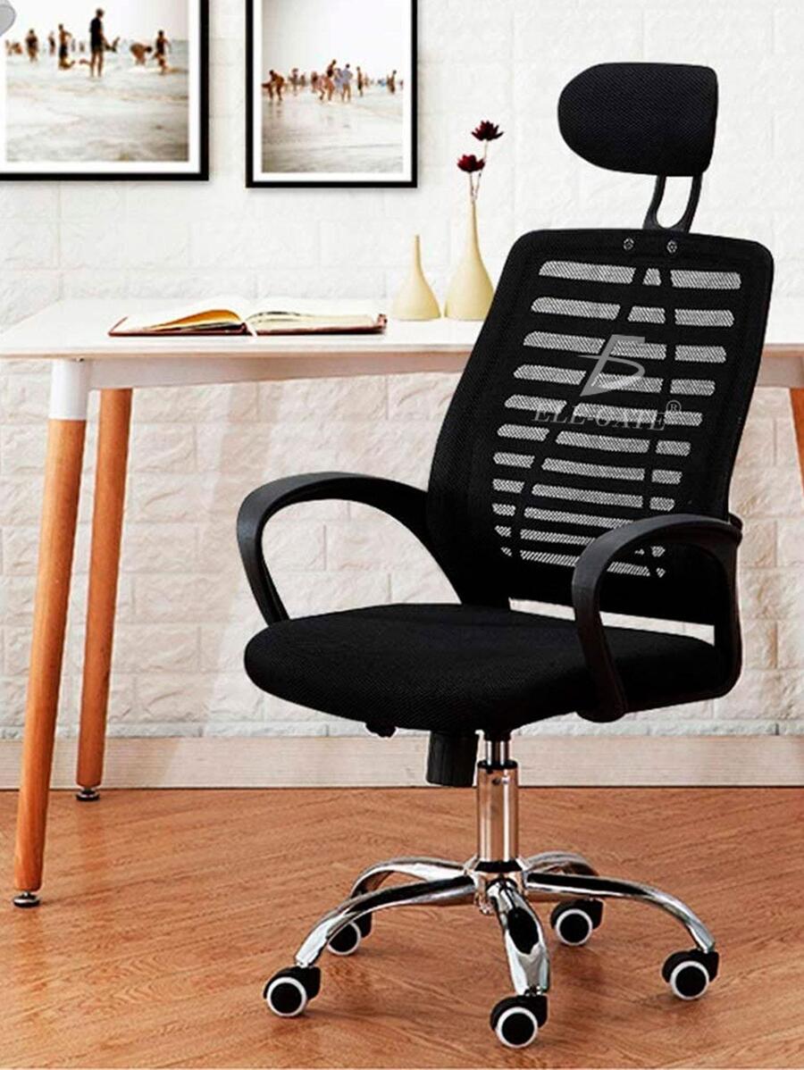Silla Para Oficina HOG.141 Ajustable a Escritorio ELE-GATE - Negro - Ver 1