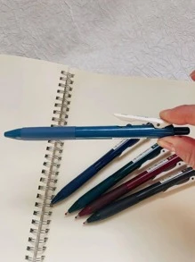 5入組混色凝膠簡約風多用途中性筆適用於學校 - 彩色 - 查看 4