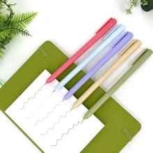 5入組混色凝膠創意多用途中性筆適用於學校 - 彩色 - 查看 2