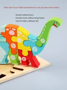 12 piezas Rompecabezas con diseño de dibujos animados - Multicolor - Ver 4