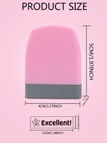 6pcs Mixed Color Stamp, Modern Letter Design Seal For Teacher, School - Multicolor - View 2