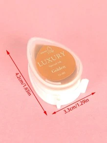 1 Chữ Đồ Họa Tem Mực Miếng Lót Hình Quả Trứng Họa Tiết Chữ Phụ Kiện Cho Lịch Sách Sổ Lưu - Nhiều màu - Xem 1