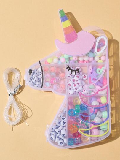 1box Unicorn Design DIY Jewelry Accessory Set