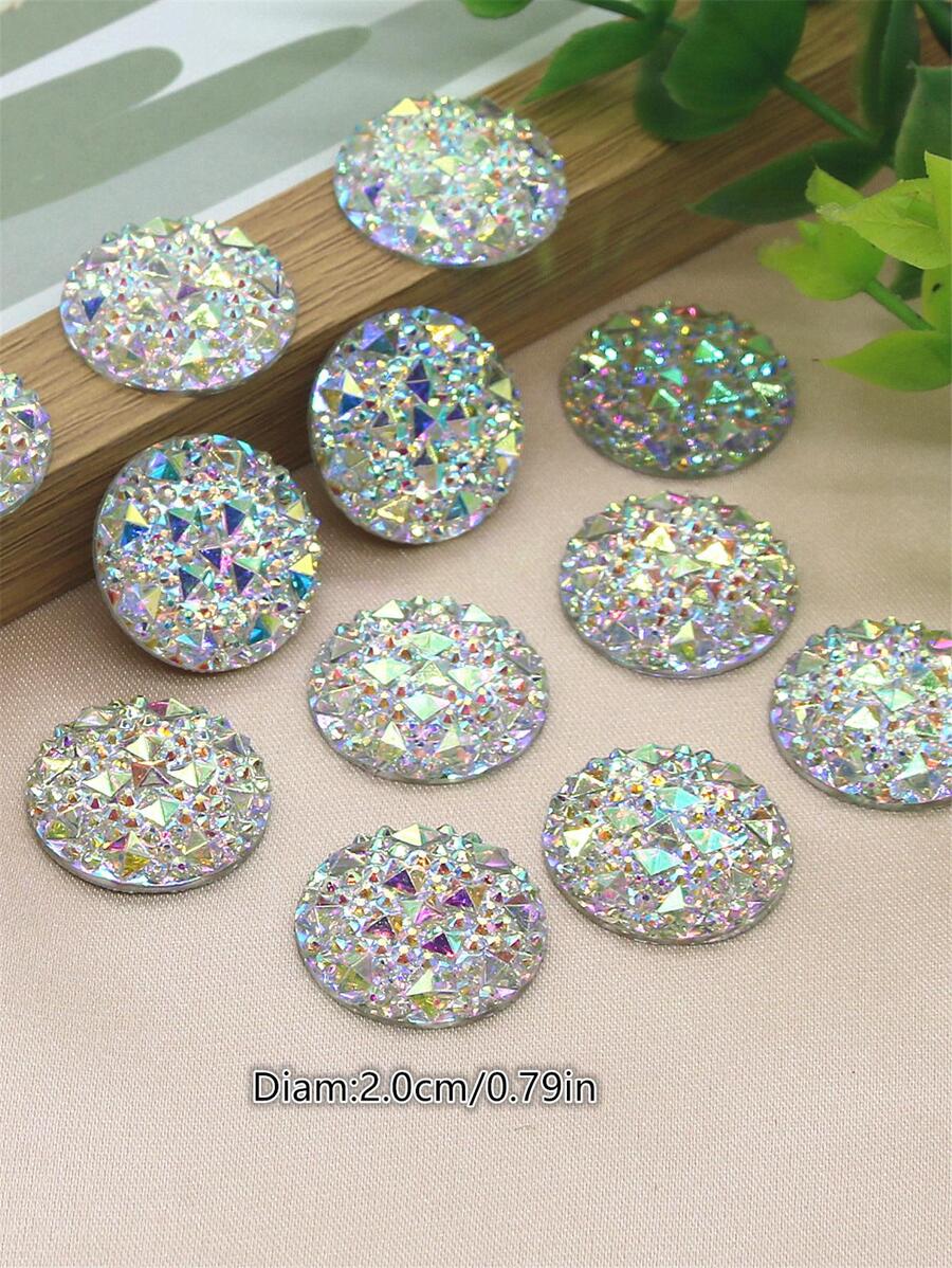 20pcs Glitter Polyresin DIY Sewing Decoration SHEIN USA