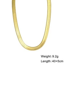 Chuỗi vòng cổ tối giản - Vàng - Xem 6