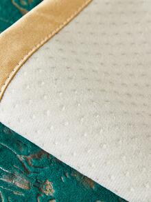 1 Chiếc Đệm Sofa Chenille Jacquard Cao Cấp, Tất Cả Các Mùa, Chống Trơn Trượt, Chống Thú Cưng, Chống Bụi Bẩn, Vỏ Sofa Chống Bụi, Bộ Bảo Vệ Ghế Sofa Cung Điện Phong Cách Châu Âu Chống Trầy Xước Cho Phòng Khách Sofa Hình Chữ L Và 1 /Sofa 2/3/4 chỗ (Bán riêng) - Màu xanh lá cây đậm - Xem 9