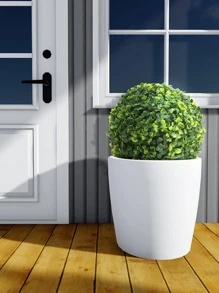 1pc Artificial Plant Ball Design Garden Ornament - Green - View 4