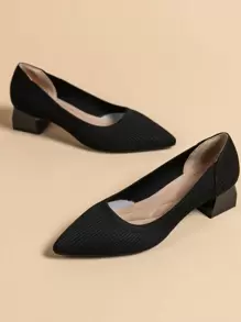 1pair Women's Plus Size 42/43 Code High Heels (One Size Smaller, Suggest To Purchase One Size Larger)