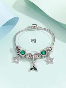 Rhinestone trang trí vòng tay ngôi sao quyến rũ - Nhiều màu - Xem 5