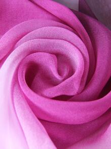 街头 1 件渐变色印花围巾 女士围巾 女士围巾配饰 女士