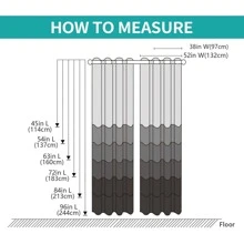 Estelar Textiler 2入組星星印花遮光窗簾 - 粉色 - 查看 9
