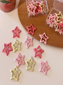 6 piezas Horquilla en forma de estrella - Multicolor - Ver 3