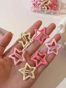 6 piezas Horquilla en forma de estrella - Multicolor - Ver 1