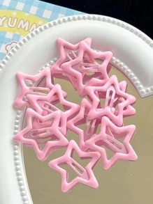 6 piezas Horquilla en forma de estrella - Multicolor - Ver 4