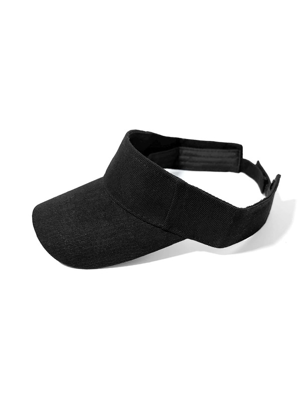 Solid Sun Protection Sports Visor Hat SHEIN USA