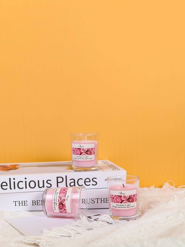 1pc Wax Scented Candle SHEIN USA