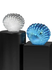 1pc Shell Shaped Candle Mold - White - View 2