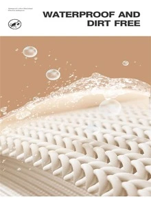 素色床笠，臥室用現代素色織物床笠，四季皆宜 - 墨綠色 - 查看 5