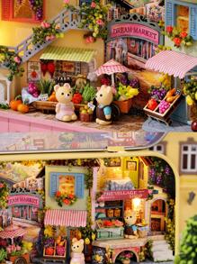 1 cutie de desene animate pentru decorarea camerei