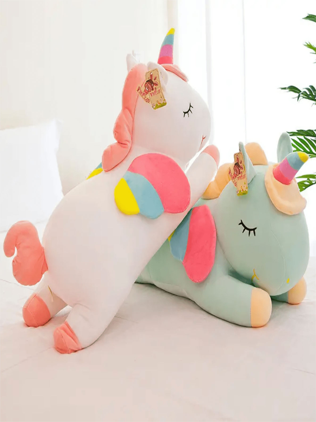 1pc PP 11.8 Inch Soft Unicorn Plush Toy, Baby Kids Appease Sleeping