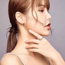 WOSTU 1入組925純銀秘密花園手指戒指適合女士婚戒訂婚個性首飾類