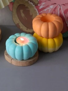 1入組南瓜形狀DIY矽膠模具 - 無色 - 查看 3