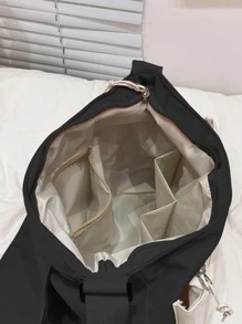 Harajuku Akademie Stil Mädchen Klassenzimmer Umhängetasche, Damen Retro Business Anzug vielseitige Briefträgertasche Umhängetasche, modisches lässiges Farbblock Segeltuch Reise-Schultertasche für Studenten, Sommer Umhängetasche Messenger Bag für Damen und Herren