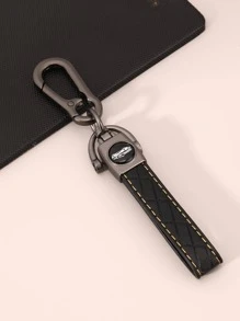 2pcs Men Graphic Keychain With Screwdriver